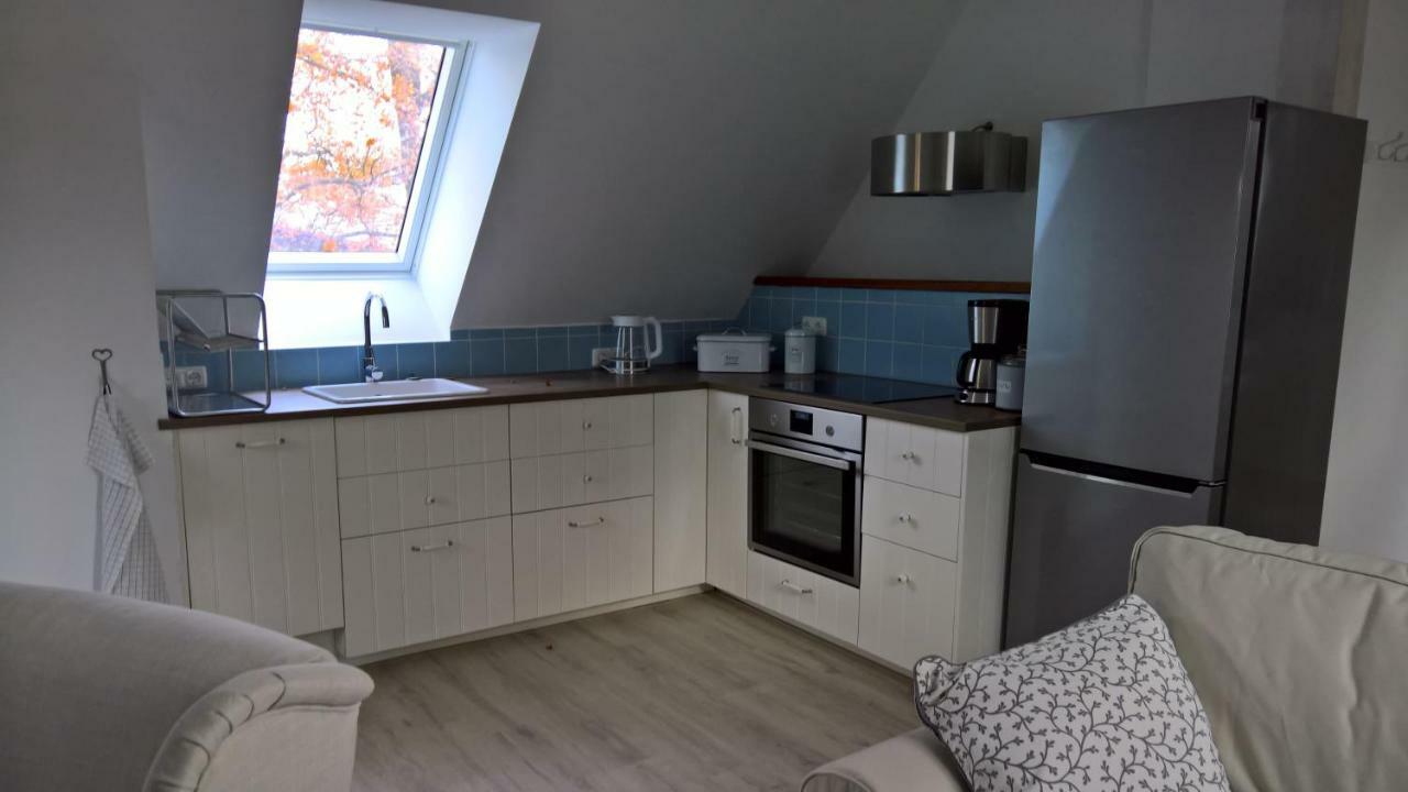 Ferienwohnung Fachwerkkate Vogelsen Exterior foto