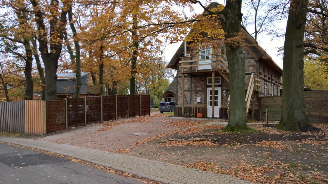 Ferienwohnung Fachwerkkate Vogelsen Exterior foto