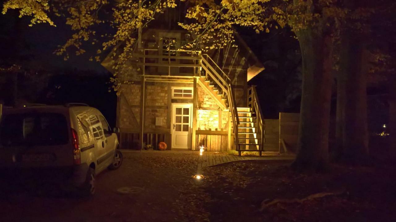 Ferienwohnung Fachwerkkate Vogelsen Exterior foto