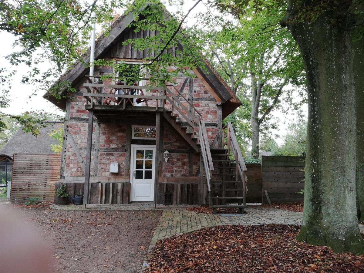 Ferienwohnung Fachwerkkate Vogelsen Exterior foto