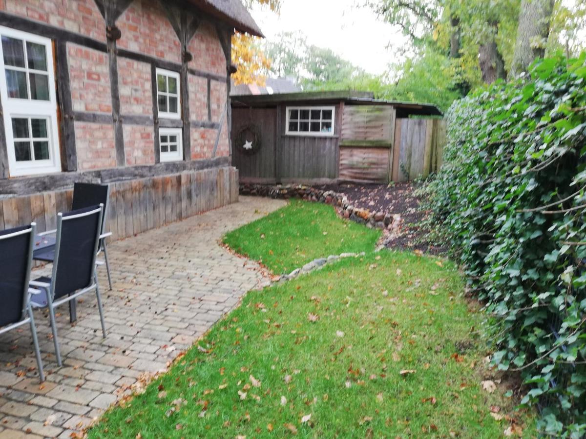Ferienwohnung Fachwerkkate Vogelsen Exterior foto