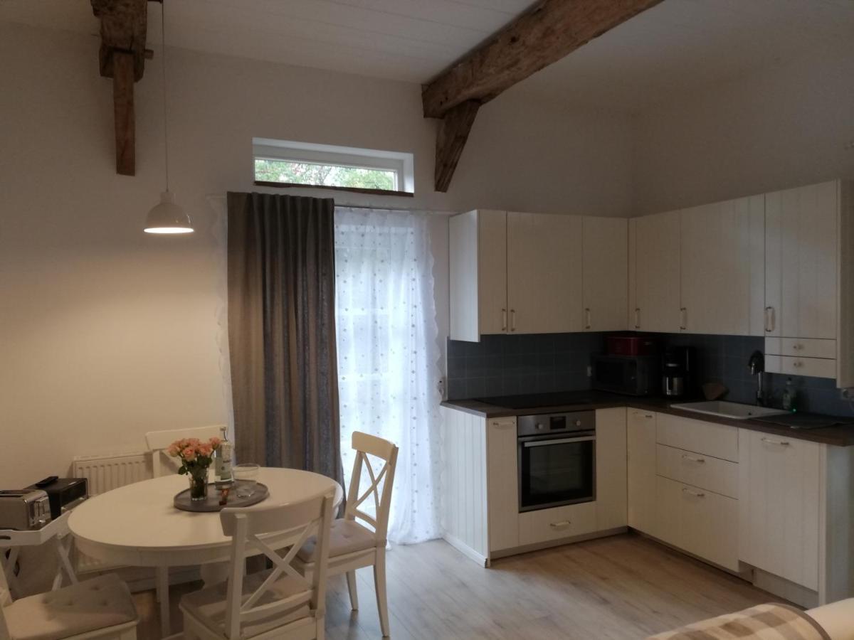 Ferienwohnung Fachwerkkate Vogelsen Exterior foto